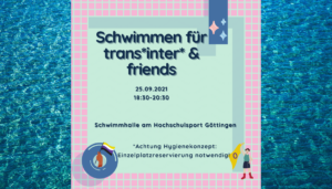 Read more about the article Schwimmen für trans*, inter* & friends