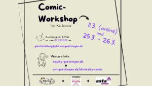 Read more about the article Comic Workshop mit Ka Schmitz