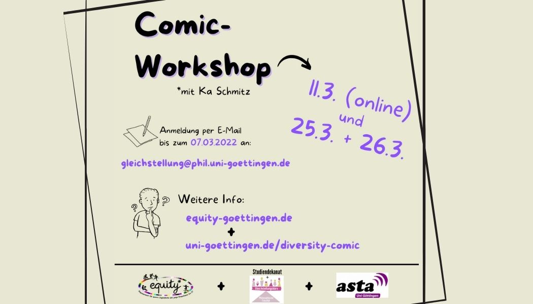 You are currently viewing Comic Workshop mit Ka Schmitz