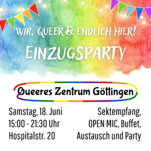 Read more about the article Einzugsparty Queeres Zentrum