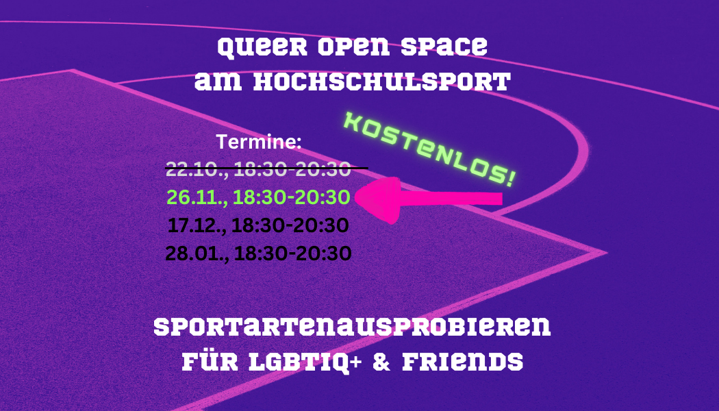 You are currently viewing Queer Open Space am Hochschulsport