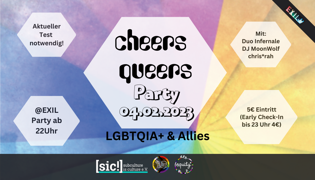 You are currently viewing Cheers Queers Party @ EXIL