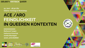 Read more about the article Workshop: Ace-/Arofeindichkeit in queeren Kontexten