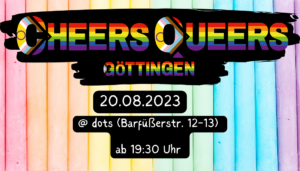 Read more about the article Cheers Queers: 20.08.2023