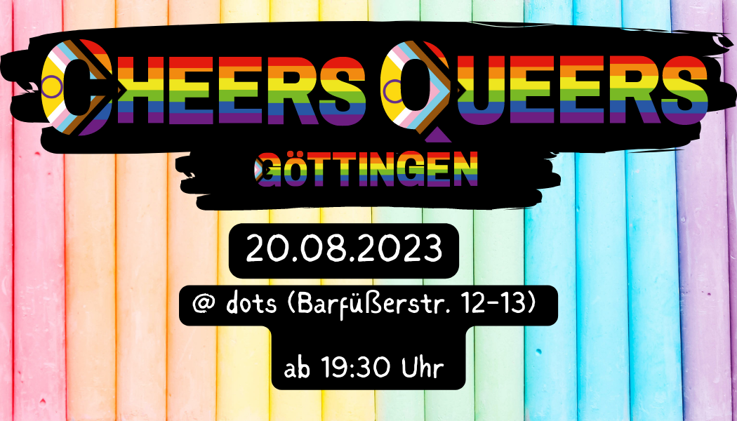You are currently viewing Cheers Queers: 20.08.2023