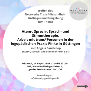 Mehr über den Artikel erfahren Netzwerk Trans*Gesundheit
