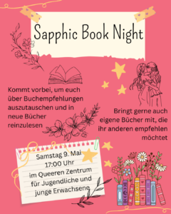 Mehr über den Artikel erfahren Sapphic Book Night