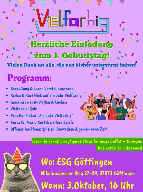 Flyer Vielfarbig